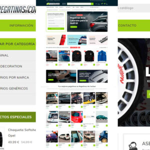 Tienda Online para PegatinasdeCoches