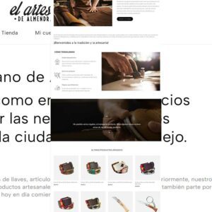 Tienda Online para El Artesano de Almendralejo