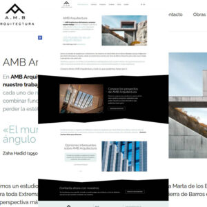 Página Web para AMB Arquitectura